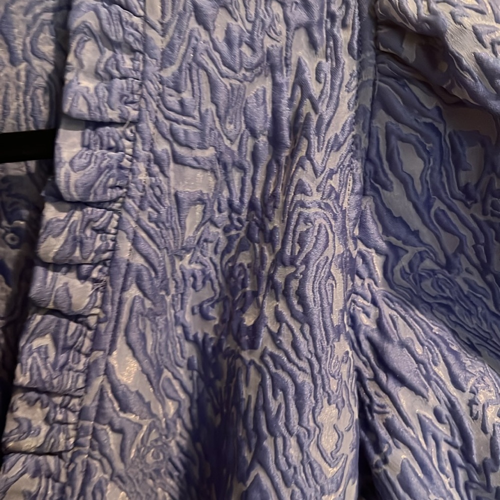 GANNI Cloque wrap dress size 12 - Picture 5 of 6
